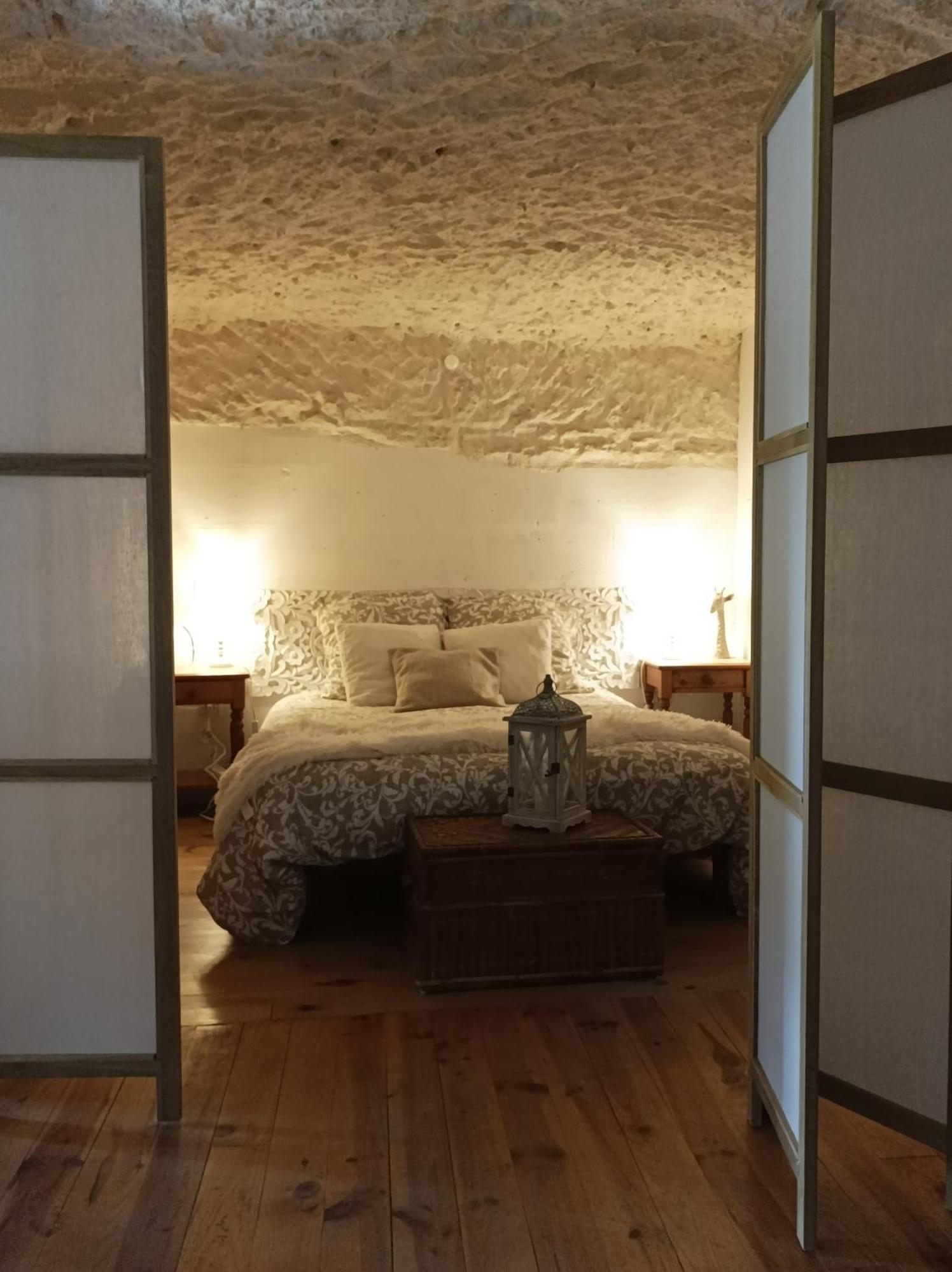 Gite Des Perreyeurs - Maison Troglodyte Avec Vue Sur Loire Montsoreau Eksteriør billede
